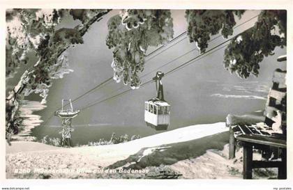 Bregenz Vorarlberg Bodensee Pfaenderbahn mit Bodensee