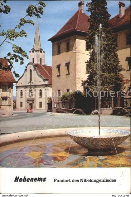 Hohenems Schlossplatz