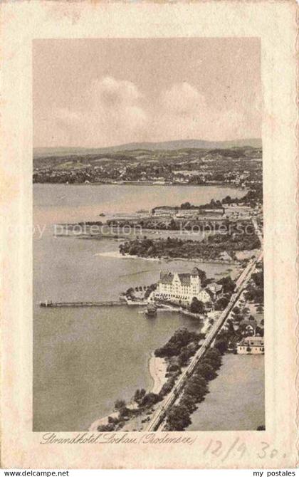 Lochau Bregenz Vorarlberg Strandhotel Lochau Fliegeraufnahme