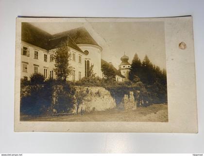 Austria Österreich Vorau Steiermark Styria Chorherrenstift canonry  RPPC real photo to Güssing 17685 post card POSTCARD