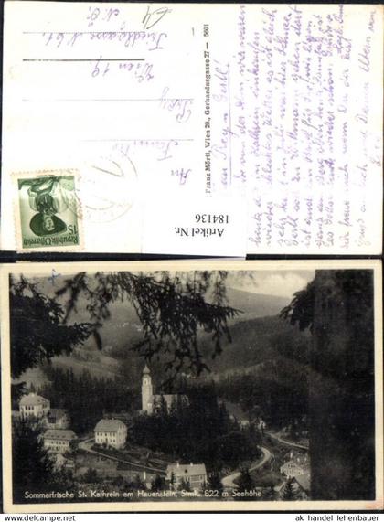 184136,St Kathrein a. Hauenstein Teilansicht