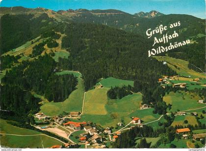 Austria Grusse aus Auffach Wildschonau Tirol aerial view