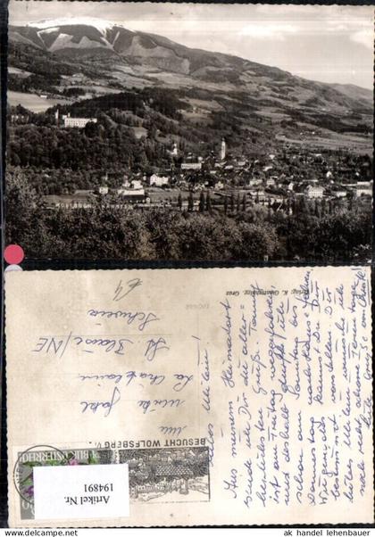 194891,Wolfsberg Totale Foto Ak