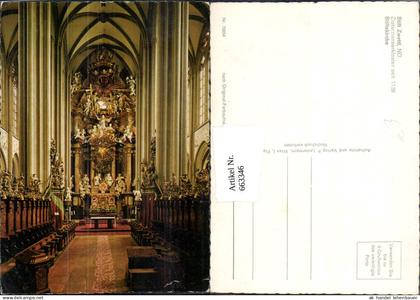 663346,Stift Zwettl Stiftskirche Innenansicht
