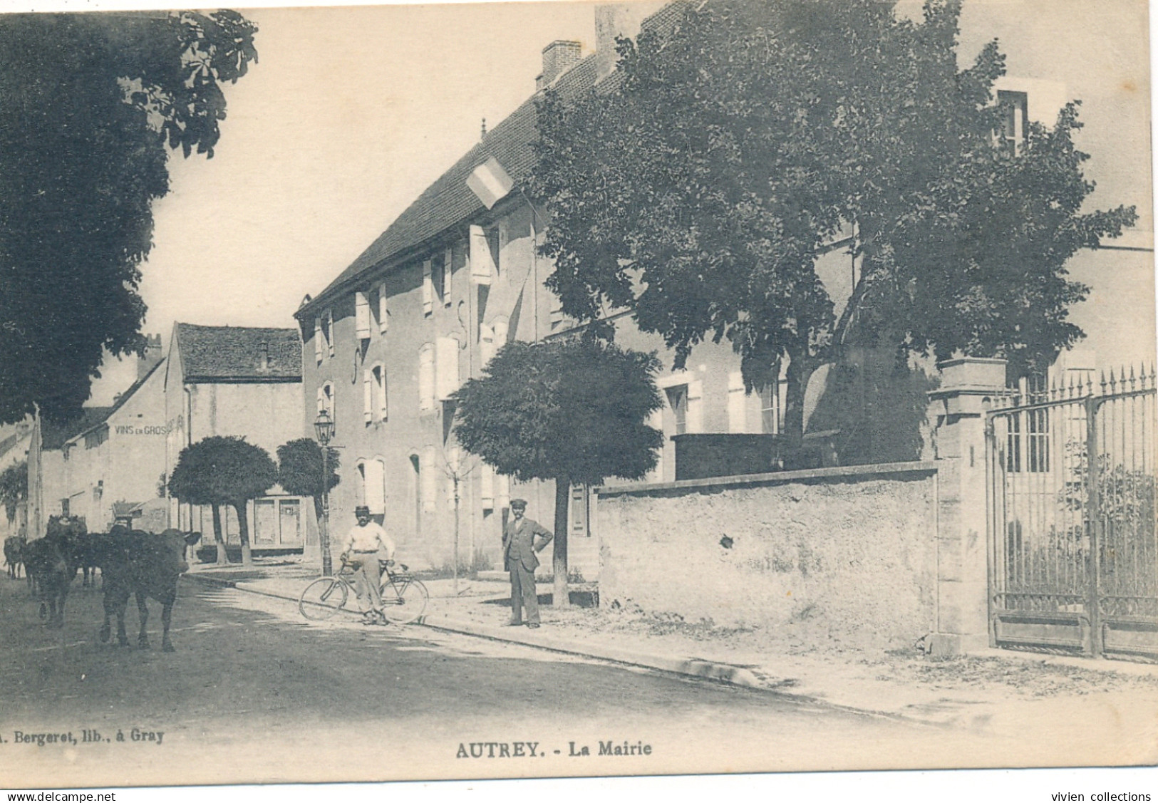 Autrey (70 Haute Saône) La Mairie - édit. Bergeret