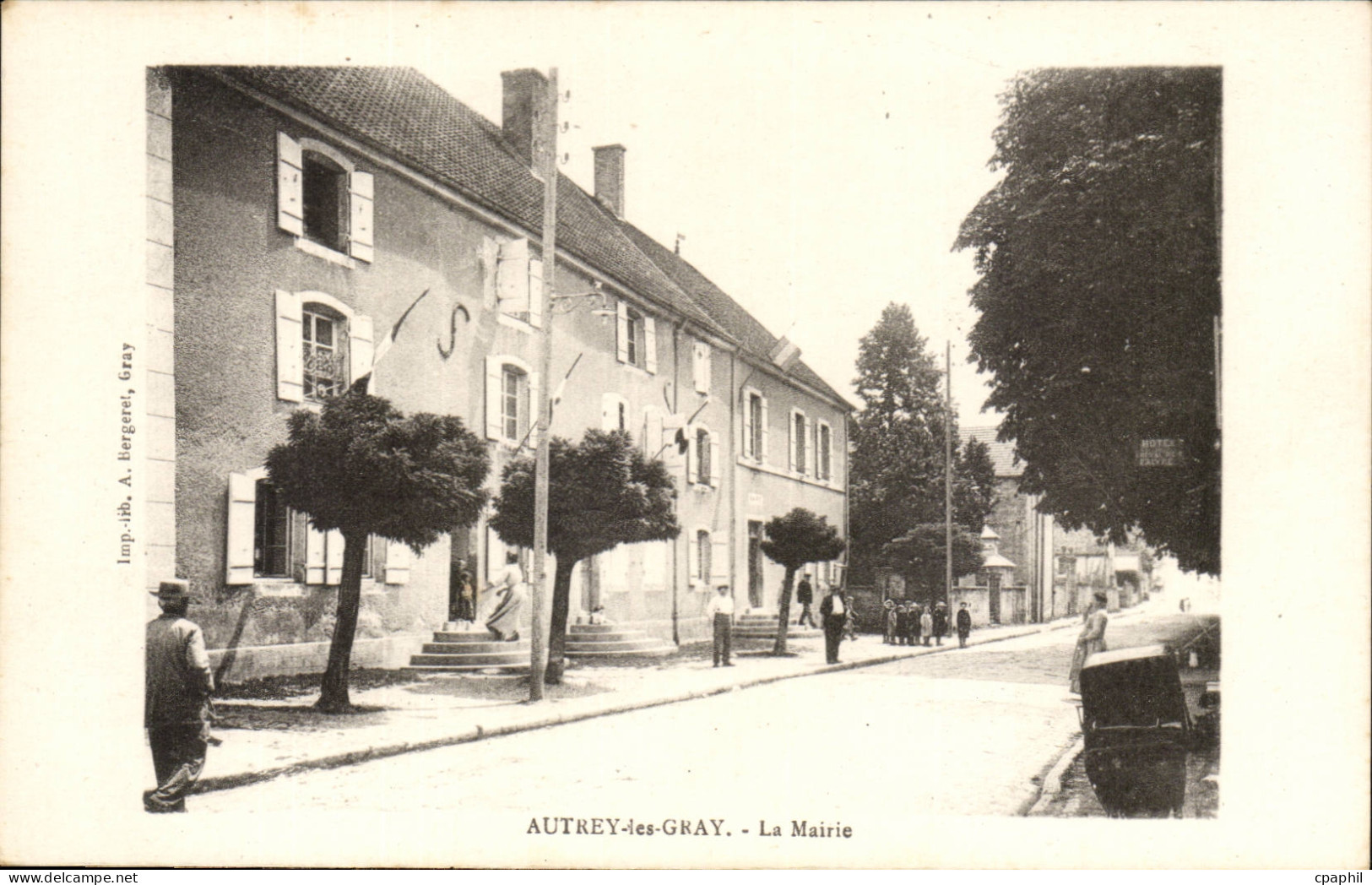 Autrey les Gray - La Mairie - CPA