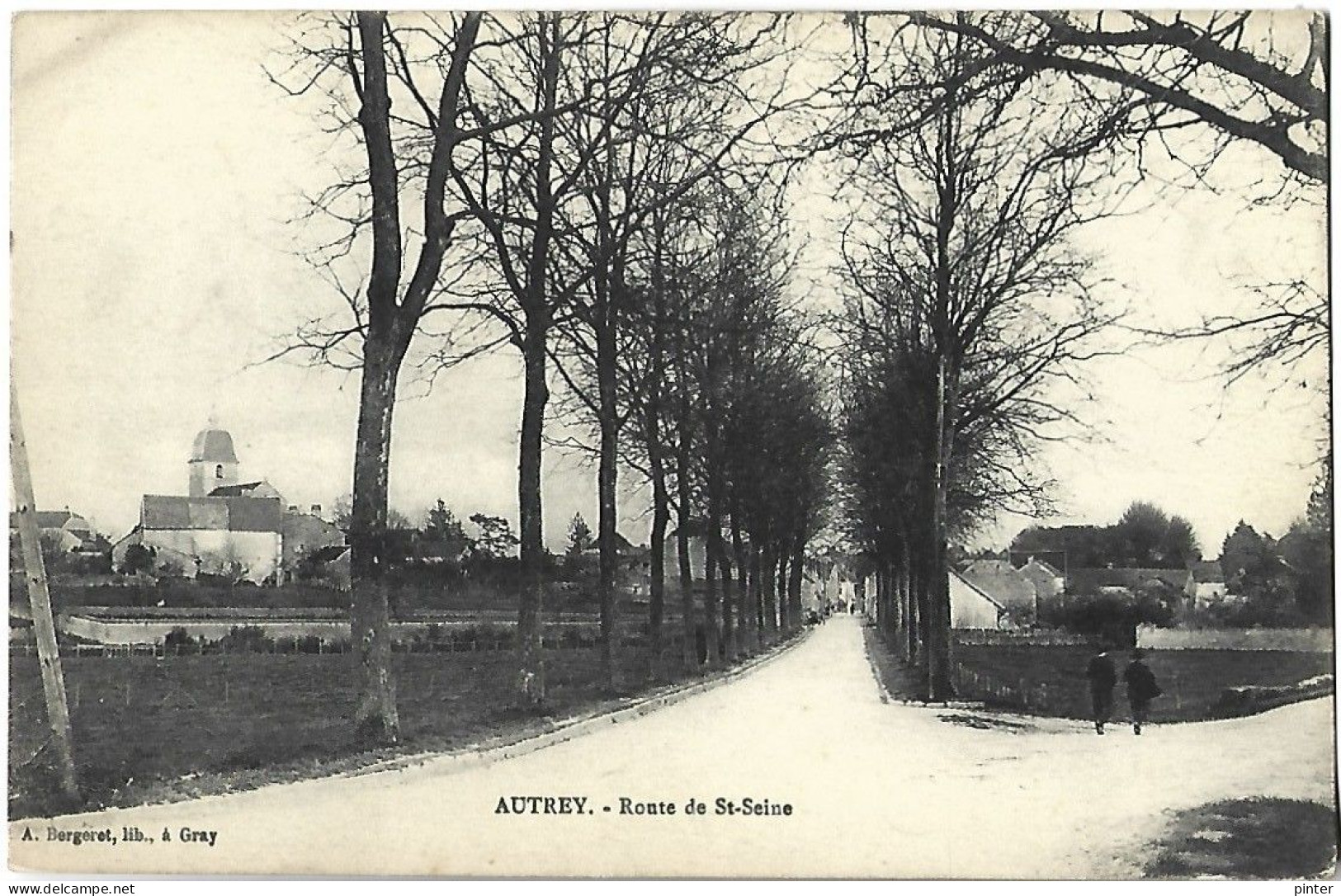 AUTREY - Route de Saint Seine