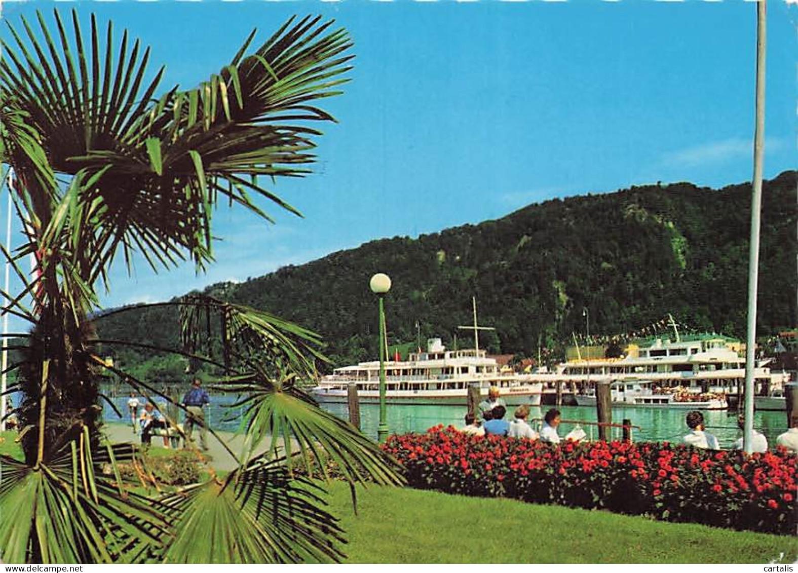 AUTRICHE-BREGENZ-PORT DE BREGENZ LAC DE CONSTANCE-N°7061-B/0085