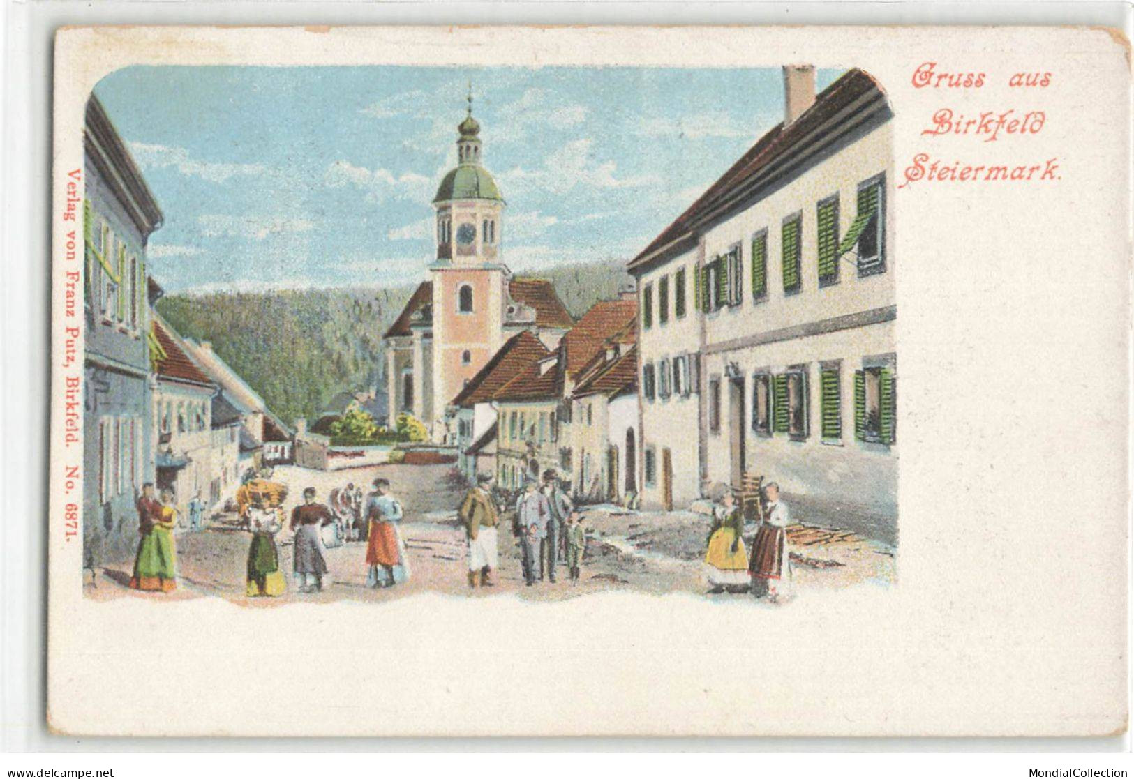 AUTRICHE #FG58822 GRUSS AUS BIRKFELD STEIERMARK