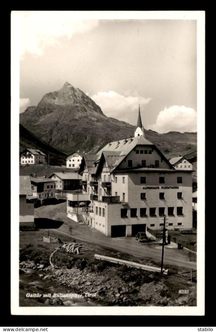AUTRICHE - GALTUR - ALPENHAUS FLUCHTHORN