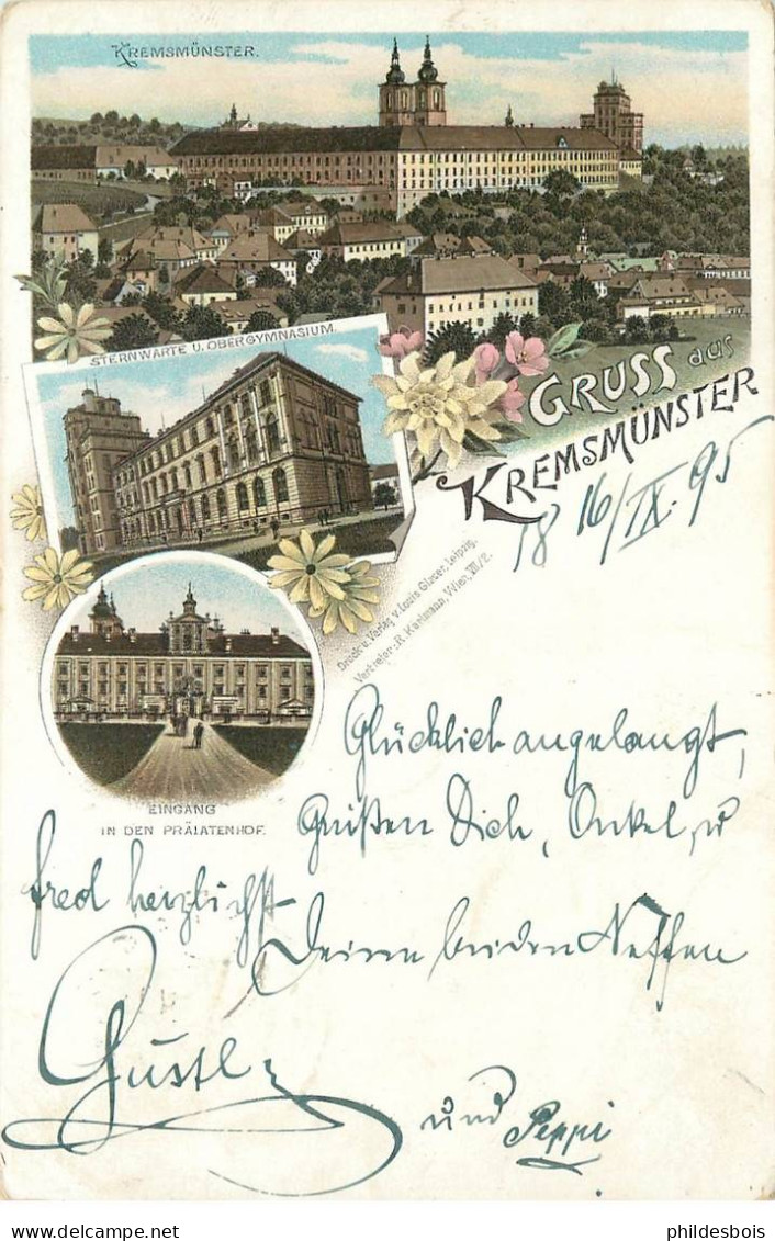 AUTRICHE  KREMSMUNSTER  gruss ....