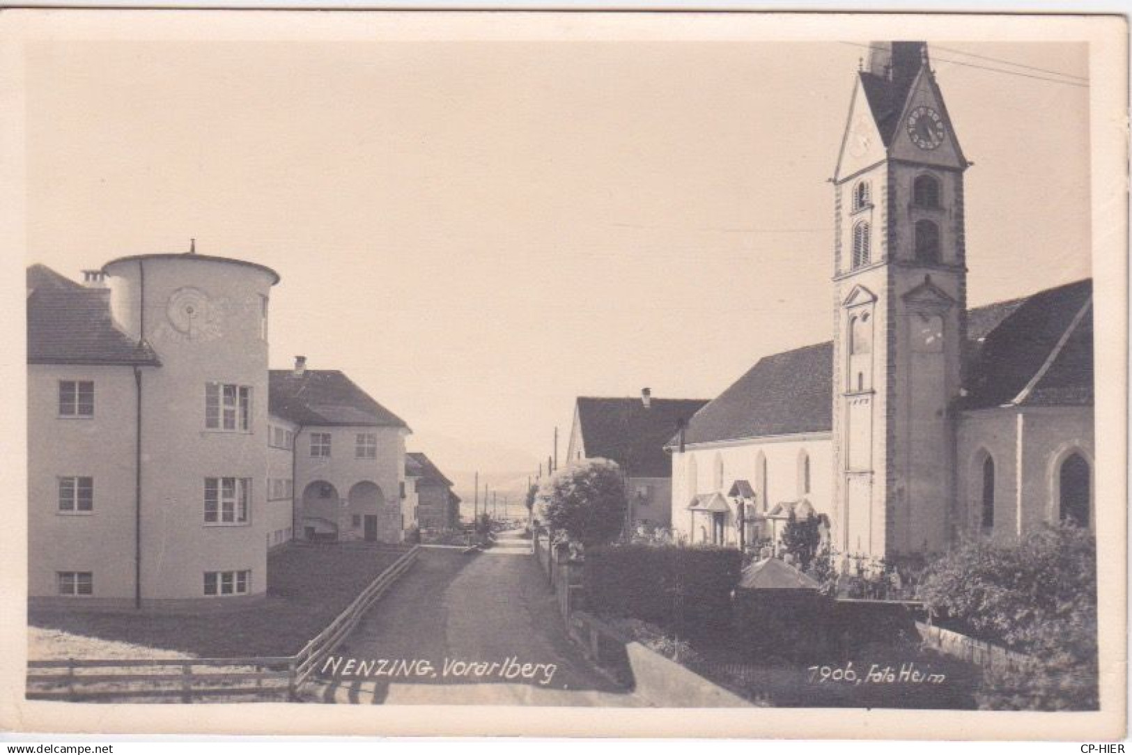 AUTRICHE - NENZING  PRES D'INNSBRUCK - CARTE-PHOTO  1906 - UNE FERME MODELE