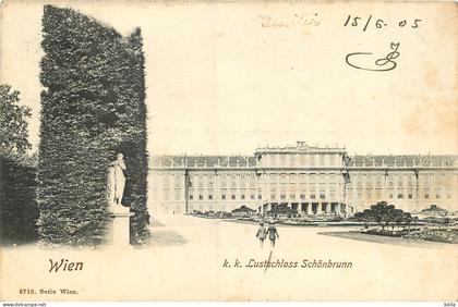 AUSTRIA  VIENNE   WIEN  K. K. LUSTSCHLOSS SCHÖNBRUNN