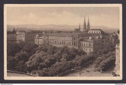 Vintage postcard, Austria Vienna, University of Vienna