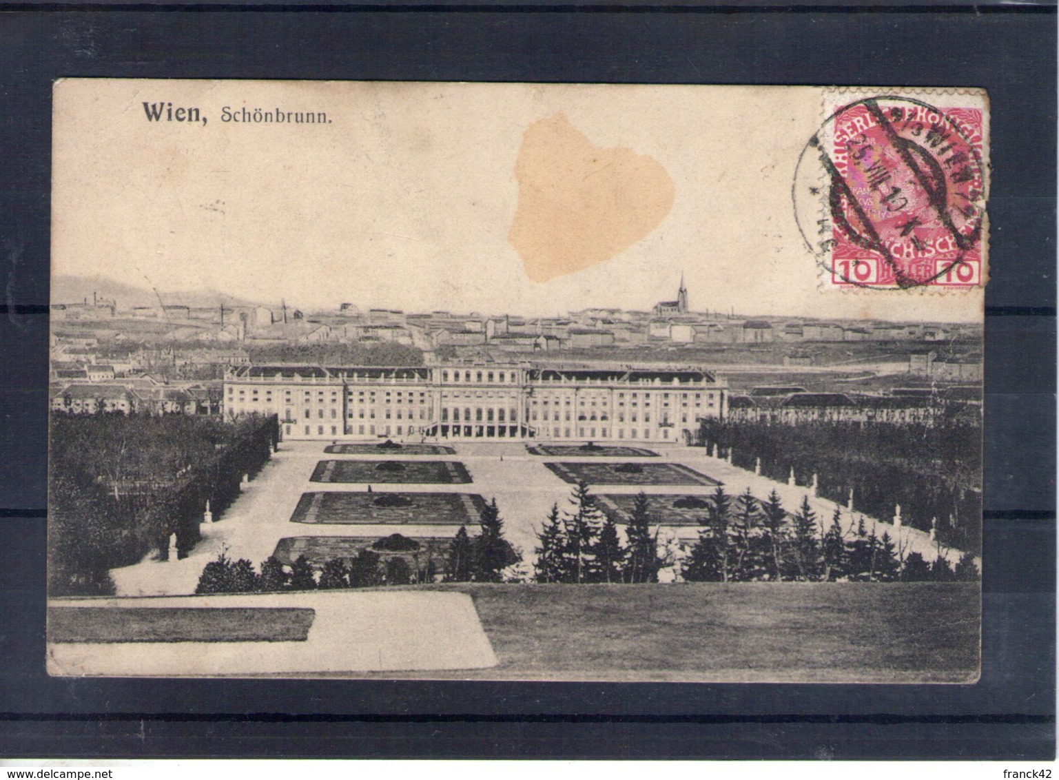 autriche. wien. schönbrunn