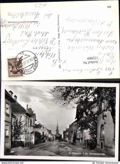 122009,St Valentin a.d. Westbahn Strassenpartie 1937