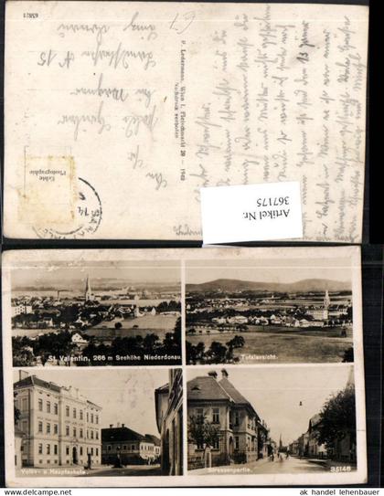367175,St. Valentin Totale Volks- und Hauptschule Straßenansicht Mehrbildkarte