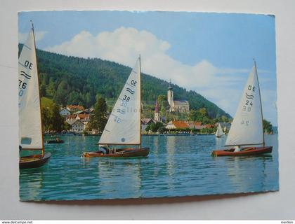 D177586 Ortschaft  Attersee   sailing