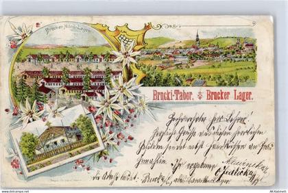 2460 Bruck an der Leitha Lithographie Militär-Lager - 51635753