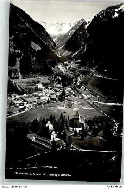 5640 Böckstein Bad Gastein Foto AK mit Jagdschlössl Czernin und Kirche M... - 39500754