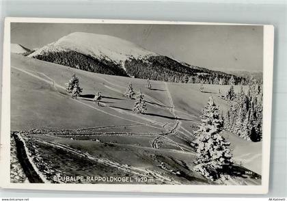8580 Köflach Foto AK Winter Stubalpe Rappoldkogel - 39981700