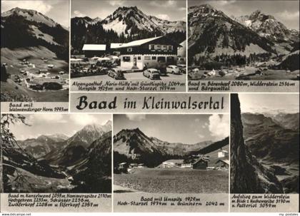 Baad Mittelberg Kleinwalsertal Baad Kleinwalsertal Gasthof Norishuette