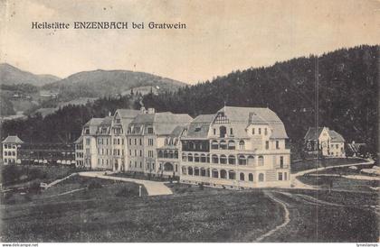 C038 Austria, Heilstaette Enzenbach bei Gratwein 1922 vintage postcard