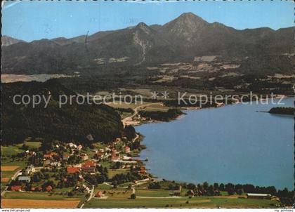 Egg Faakersee Fliegeraufnahme