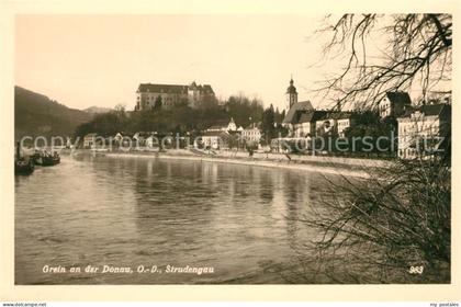 Grein Donau Oberoesterreich Strudengau Donaupartie