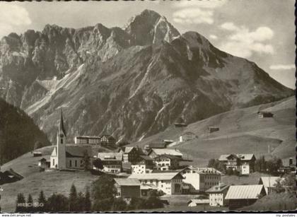 Hirschegg Kleinwalsertal Vorarlberg Hirschegg Kleinwalsertal Widderstein