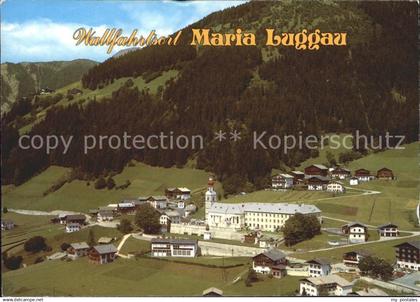 Maria-Luggau Wallfahrtsort im Lesachtal Basilika Kloster 16. Jhdt. Fliegeraufnah