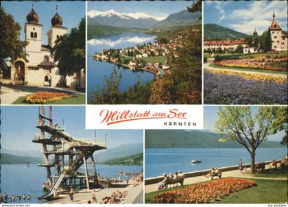 Millstatt Millstaettersee Millstatt See Kaernten Strandbad