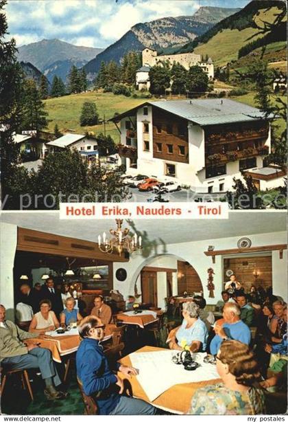 Nauders Tirol Hotel Erika Gastraum