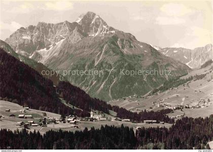 Riezlern Kleinwalsertal Vorarlberg AT Kleinwalsertal Widderstein Hirschegg Mitte