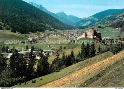 Sillian Tirol Landschaftspanorama mit Burg Heimfels Alpen