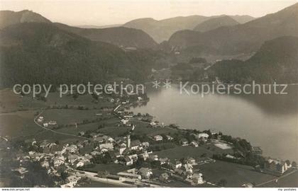 St Gilgen Wolfgangsee Fliegeraufnahme