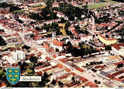 Stockerau Niederoesterreich Fliegeraufnahme