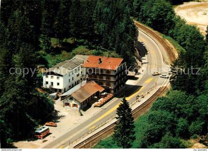 Vils Tirol Fliegeraufnahme Ulrichsbruecke Hotel Restaurant