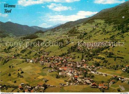 Wenns Pitztal Tirol Fliegeraufnahme