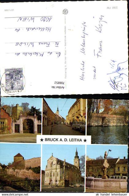 708852 Mehrbild AK Bruck an der Leitha Ansichten