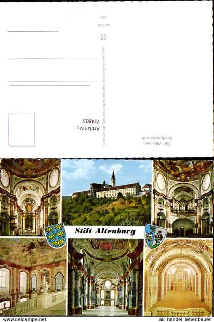 724803 Altenburg Stift Altenburg Altenburg Bezirk Horn