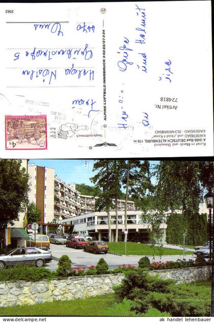 724818 Bad Deutsch-Altenburg Kaiserbad Hotel Bad Deutsch-Altenburg Bezirk Bruck an der Leitha