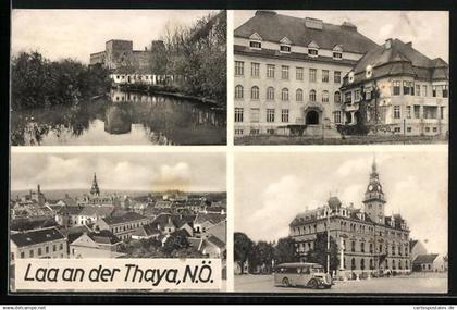 AK Laa an der Thaya, Schloss, Rathaus, Gebäudeansicht