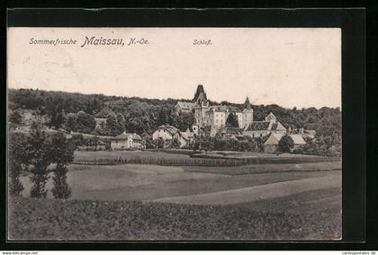 AK Maissau, Ansicht des Schlosses