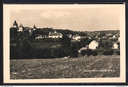 AK Maissau /N. D., Teilansicht mit Schloss