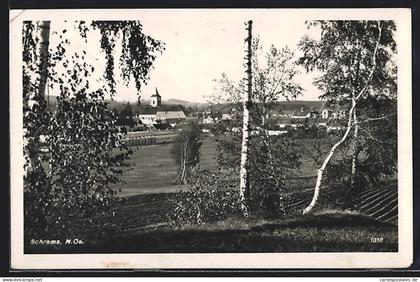 AK Schrems /N.-Oe., Teilansicht mit Kirche