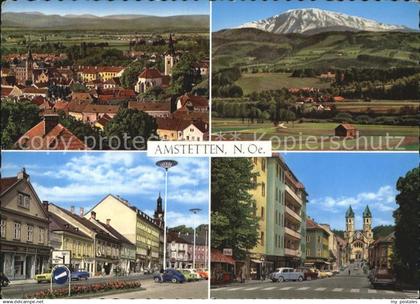 Amstetten Niederoesterreich oetscherblick Hauptplatz Bahnhofstrasse