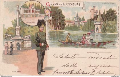 AUSTRIA - Gruss aus Laxenburg 1899