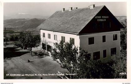 Corona Wechsel St Gasthof-Pension-Fernblick Bergpanorama Wechsel Alpenvorland Ta