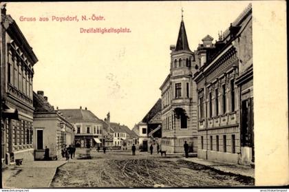 CPA Erdberg Poysdorf Niederösterreich, Dreifaltigkeitsplatz